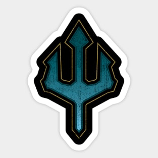 Poseidon Symbol Sticker